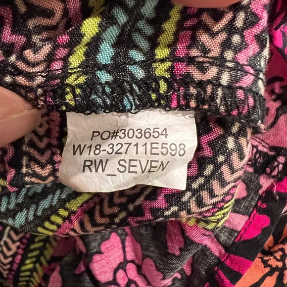 Band of Gypsies Multicolor Vibrant Floral Mini Spaghetti Strap Dress Size L - Picture 7 of 11